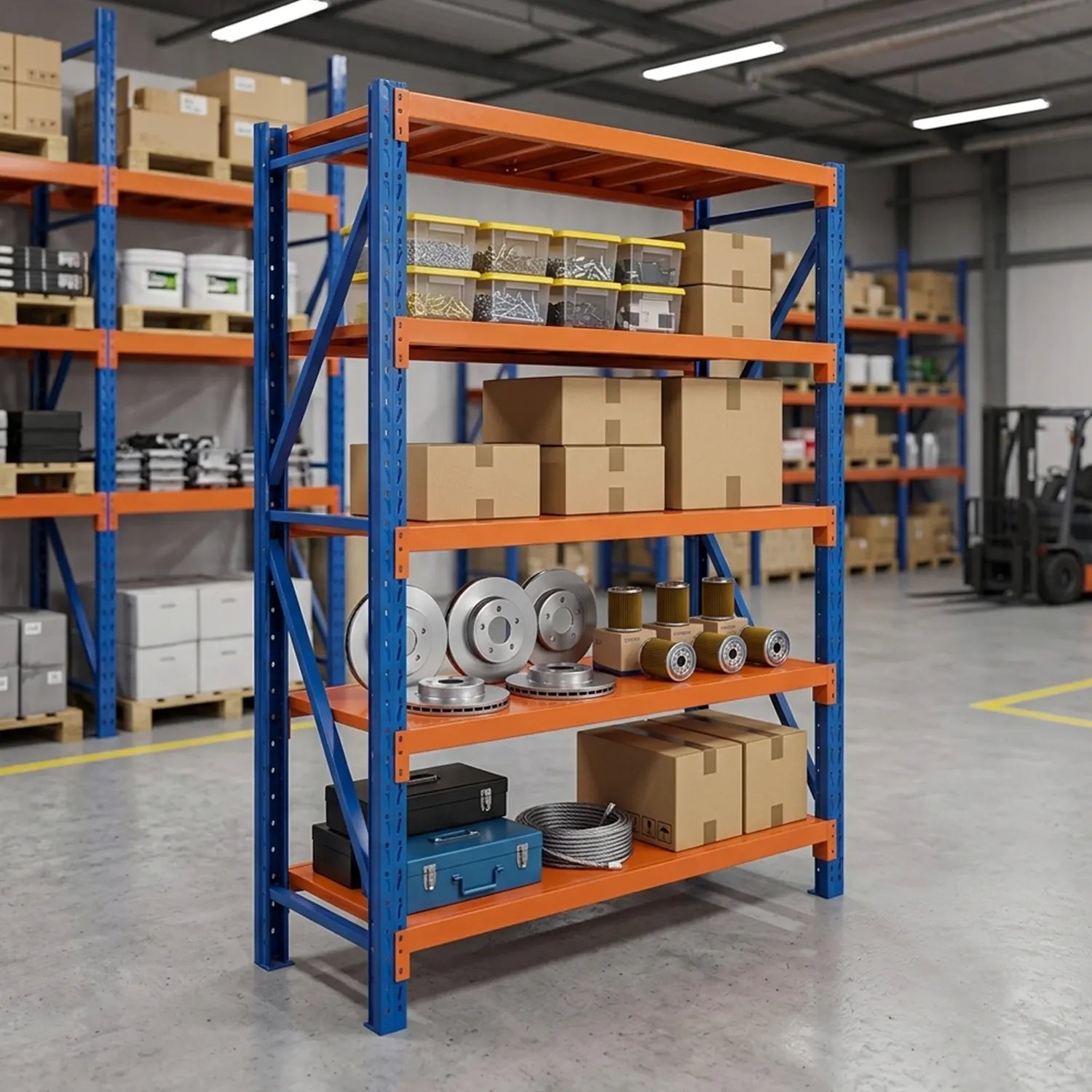 Mini Rack Estante Metálico 1500*500*2000 400kg