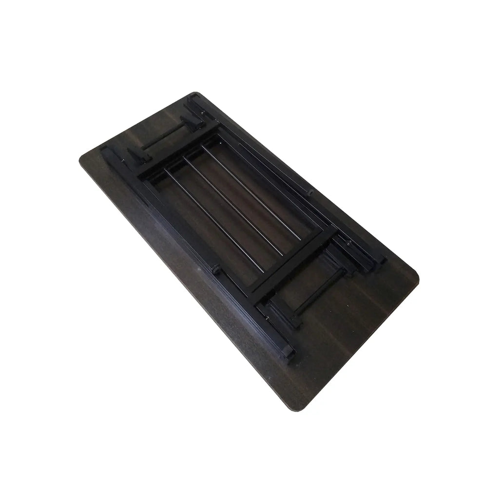 Escritorio Metálico Plegable Negro