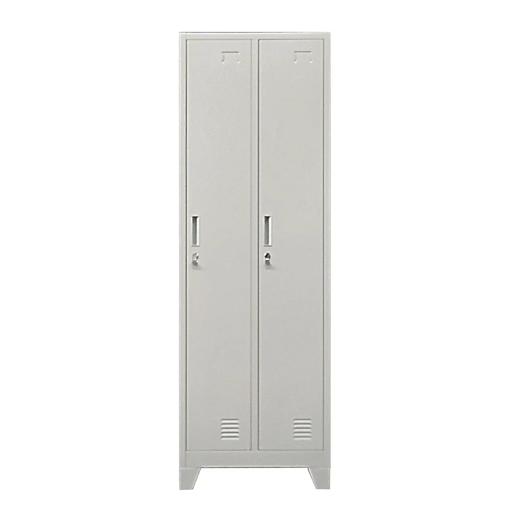 Locker 2 Cuerpos 2 Puertas con Porta Candado