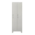 Locker 2 Cuerpos 2 Puertas con Porta Candado