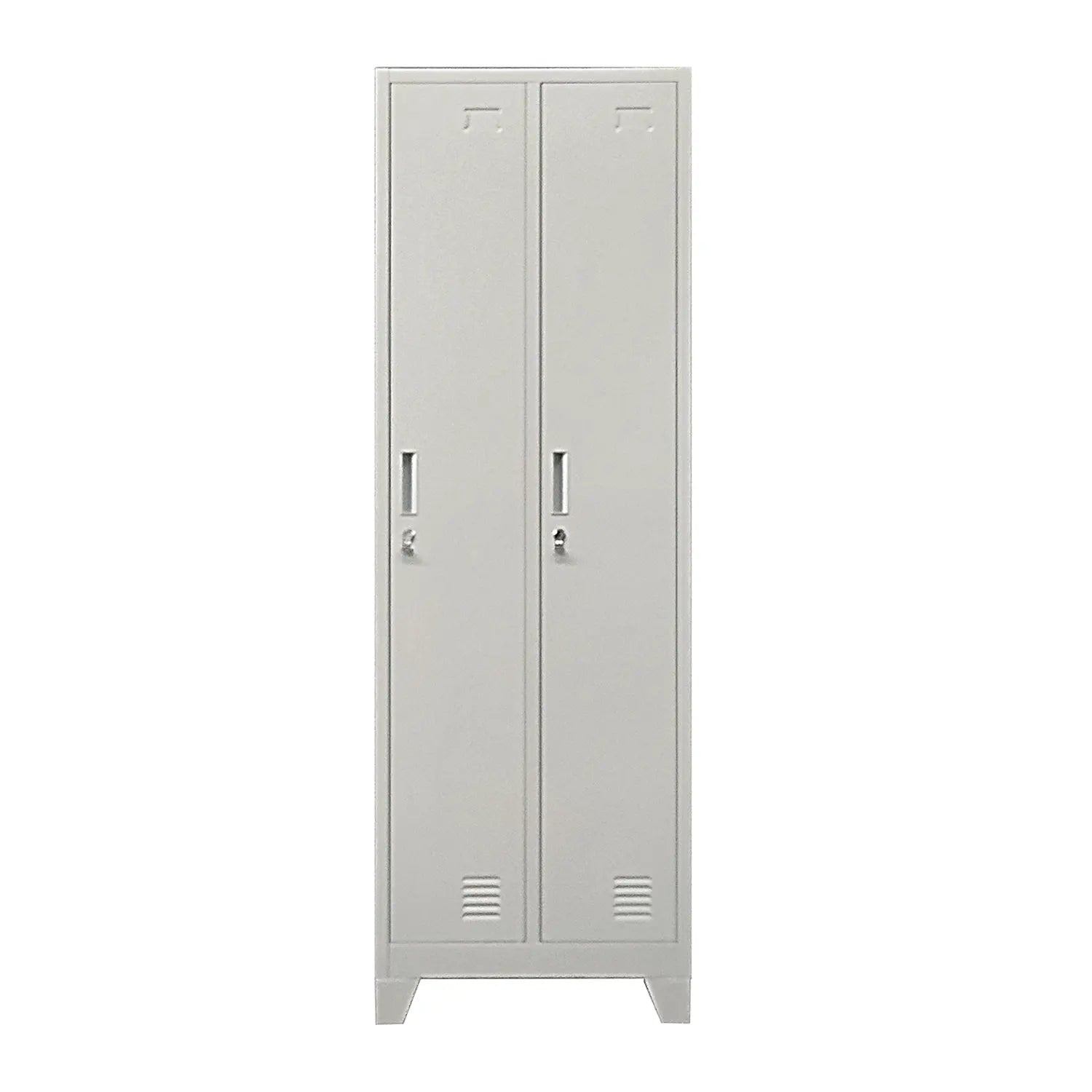Locker 2 Cuerpos 2 Puertas con Porta Candado