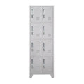 Lokcer 2 Cuerpos 8 Puertas con Porta Candado