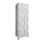 Lokcer 2 Cuerpos 8 Puertas con Porta Candado