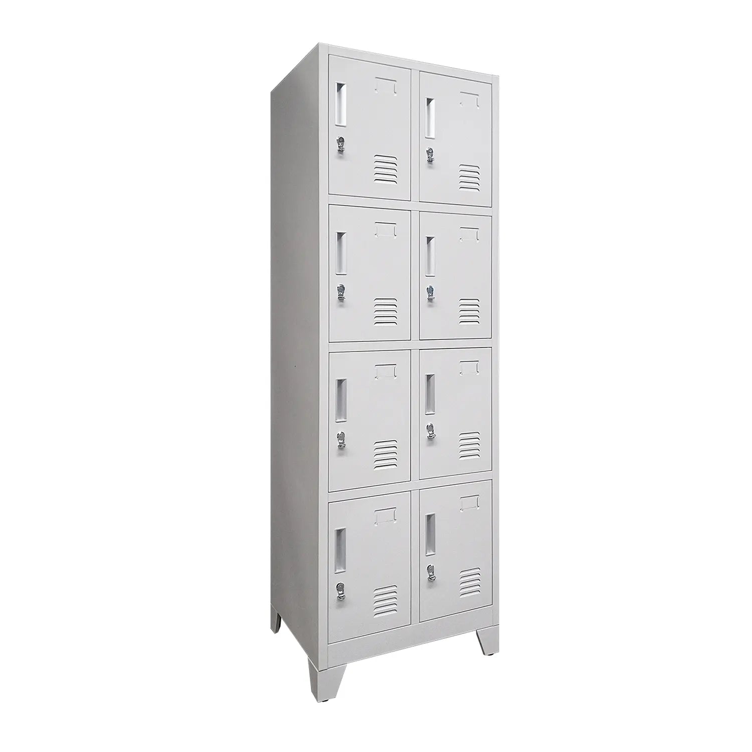 Lokcer 2 Cuerpos 8 Puertas con Porta Candado