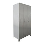 Locker 3 Cuerpos 3 Puertas con Porta Candado
