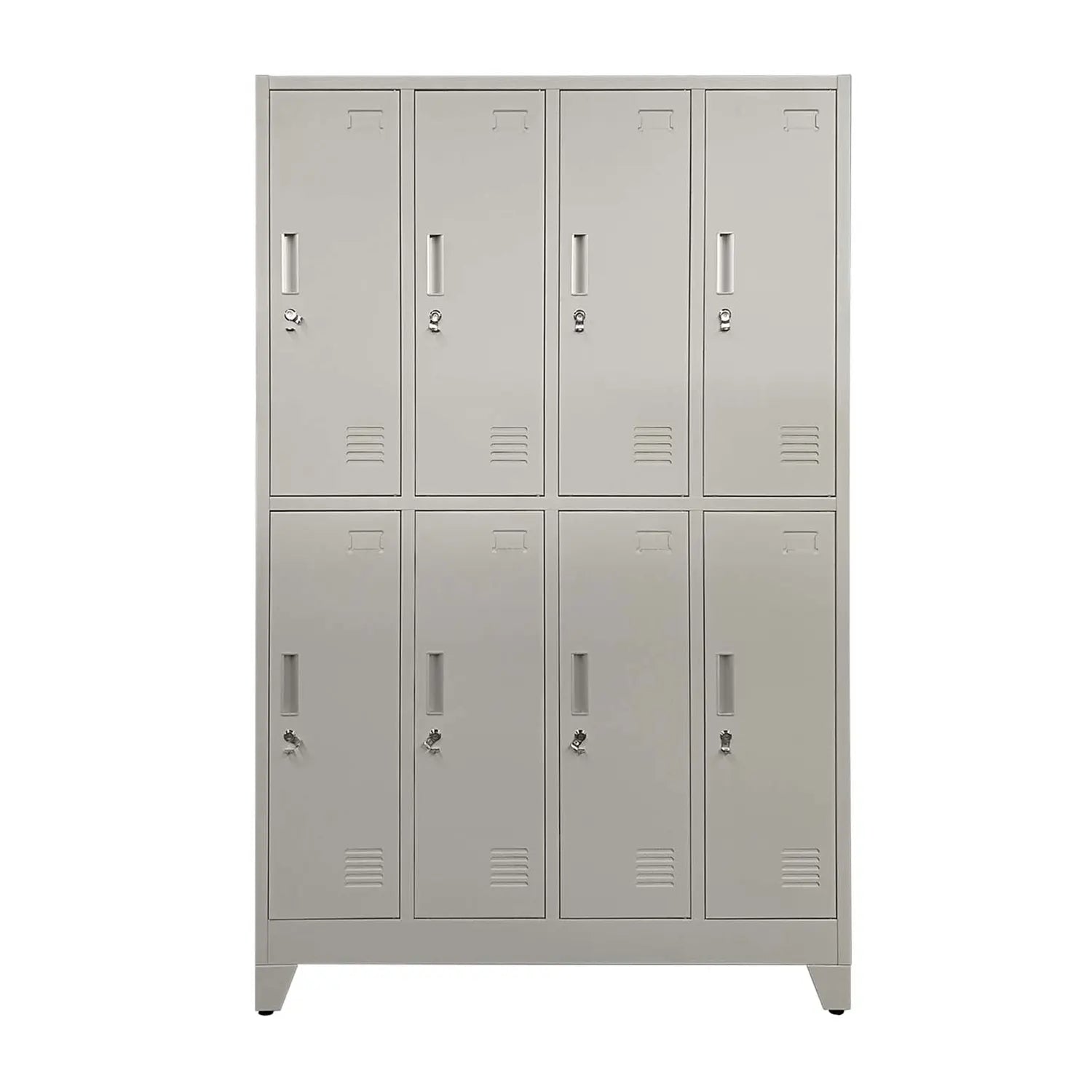 Locker 4 Cuerpos 8 Puertas con Porta Candado