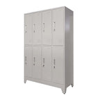 Locker 4 Cuerpos 8 Puertas con Porta Candado
