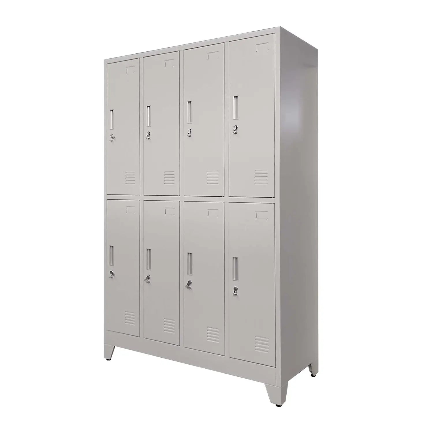 Locker 4 Cuerpos 8 Puertas con Porta Candado