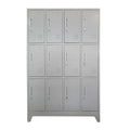 Locker 4 Cuerpos 12 Puertas con Porta Candado