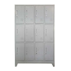 Locker 4 Cuerpos 12 Puertas con Porta Candado