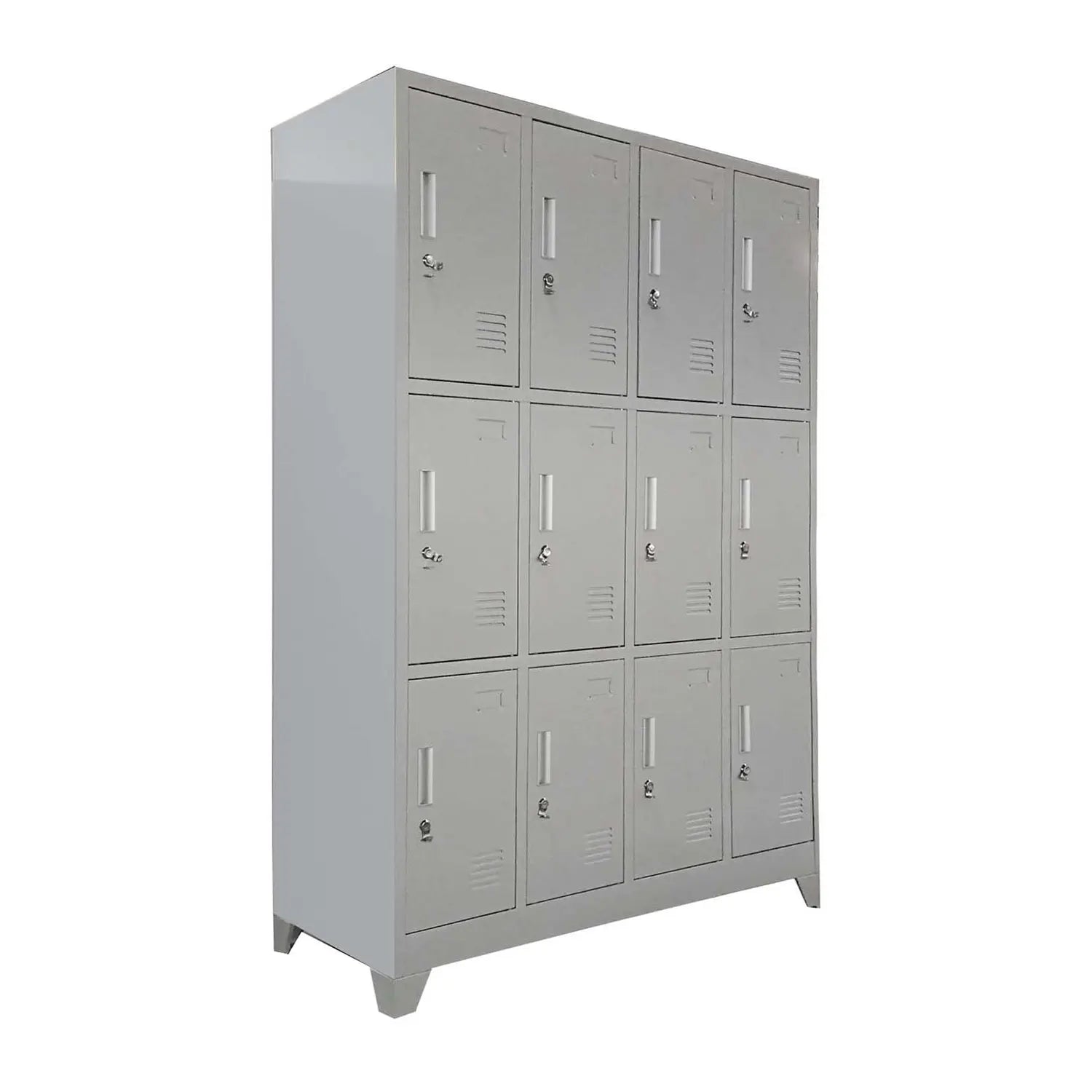 Locker 4 Cuerpos 12 Puertas con Porta Candado