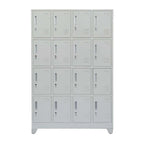 Locker 4 Cuerpos 16 Puertas con Porta Candado