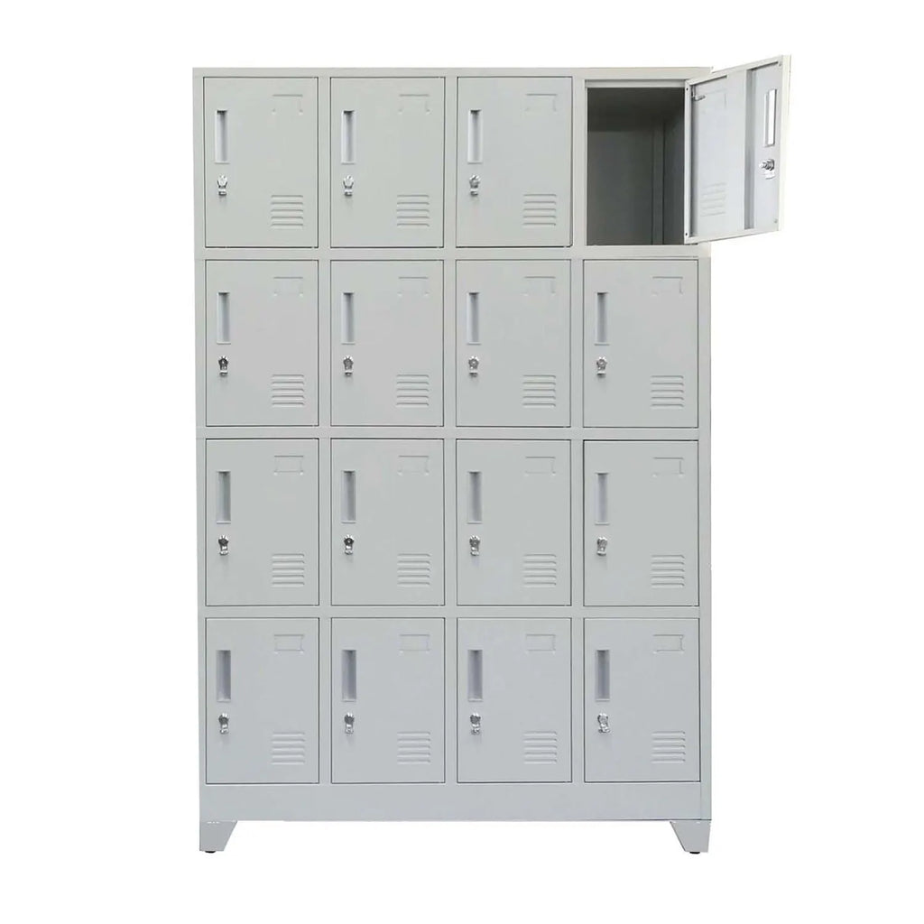 Locker 4 Cuerpos 16 Puertas con Porta Candado