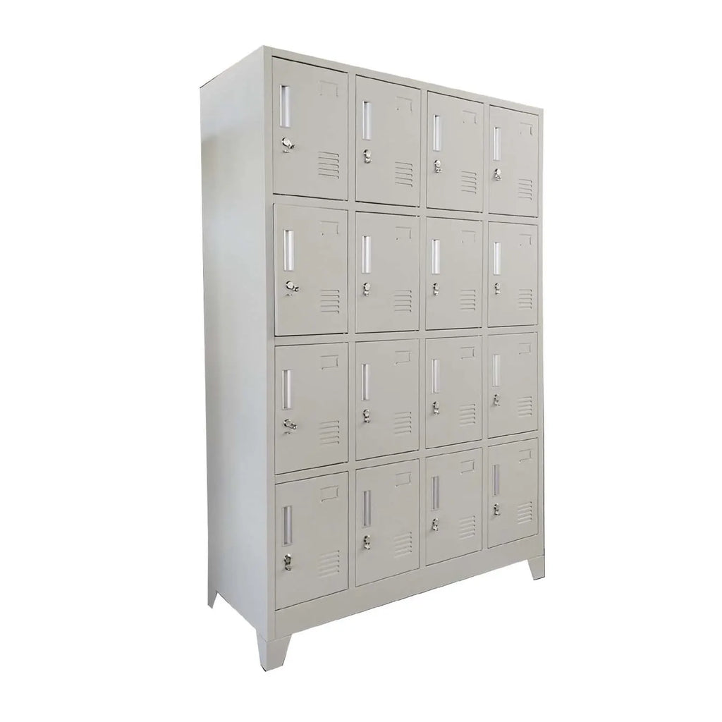 Locker 4 Cuerpos 16 Puertas con Porta Candado
