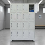Locker 4 Cuerpos 16 Puertas con Porta Candado