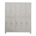Locker 5 Cuerpos 10 Puertas con Porta Candado