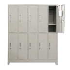 Locker 5 Cuerpos 10 Puertas con Porta Candado