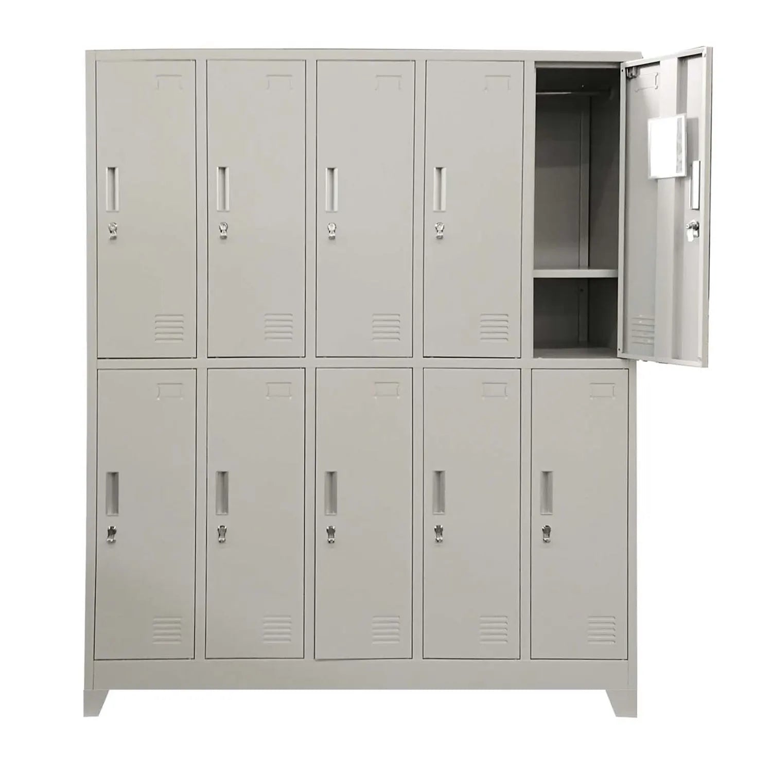 Locker 5 Cuerpos 10 Puertas con Porta Candado