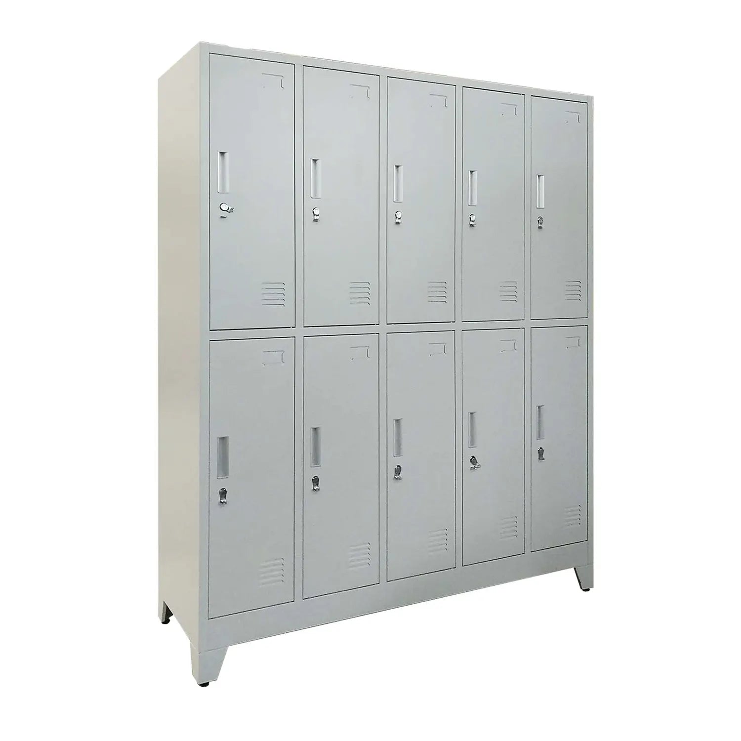 Locker 5 Cuerpos 10 Puertas con Porta Candado
