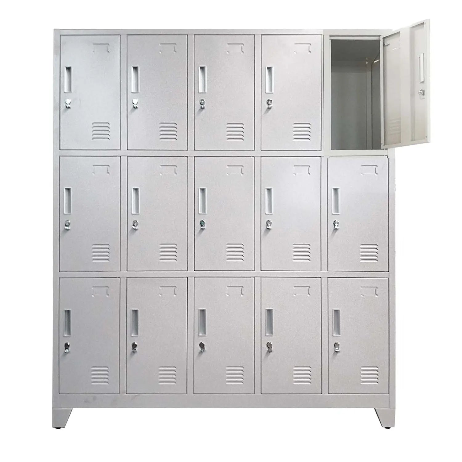 Locker 5 Cuerpos 15 Puertas con Porta Candado