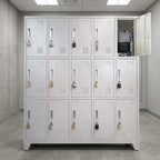 Locker 5 Cuerpos 15 Puertas con Porta Candado