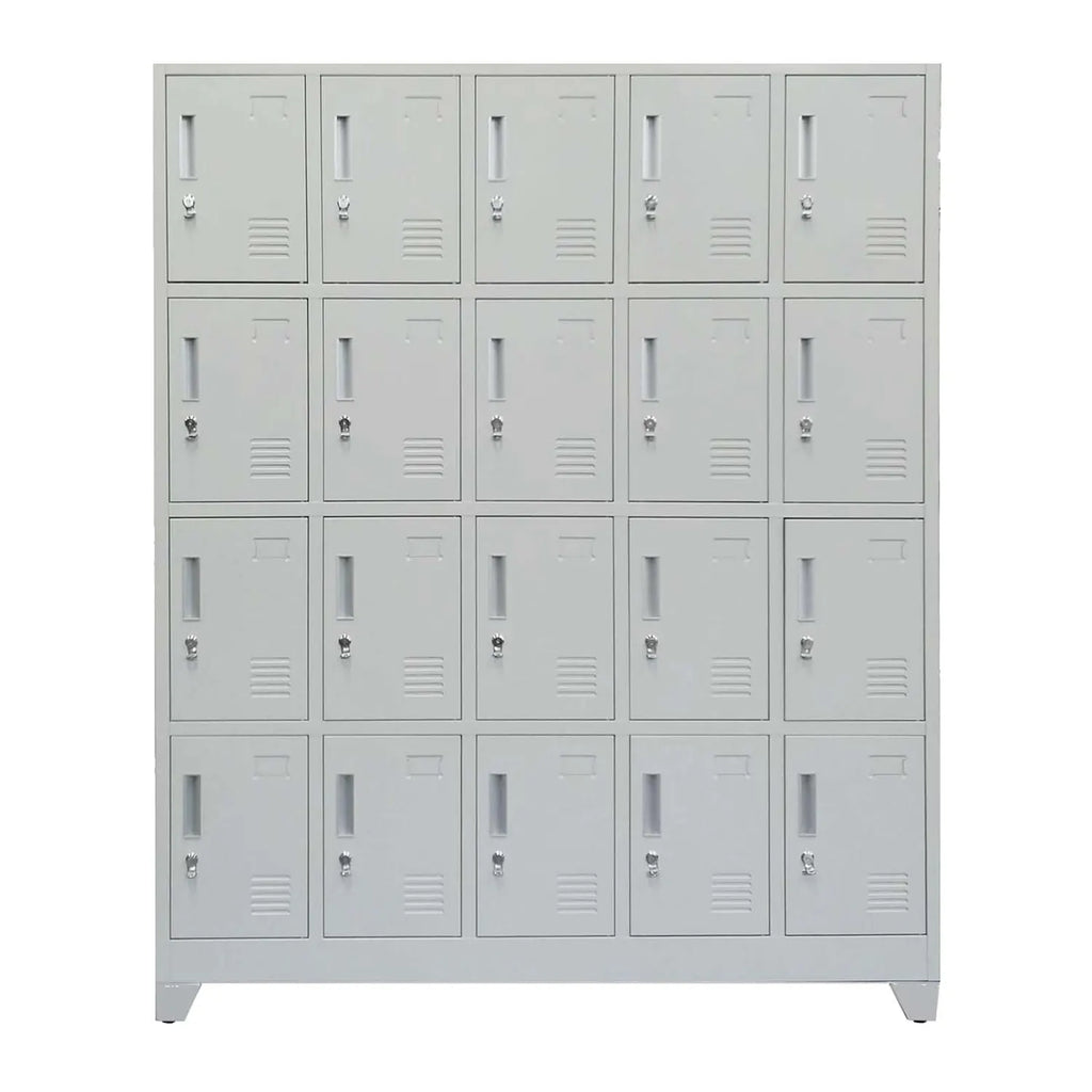 Locker 5 Cuerpos 20 Puertas con Porta Candado