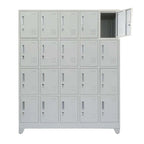 Locker 5 Cuerpos 20 Puertas con Porta Candado