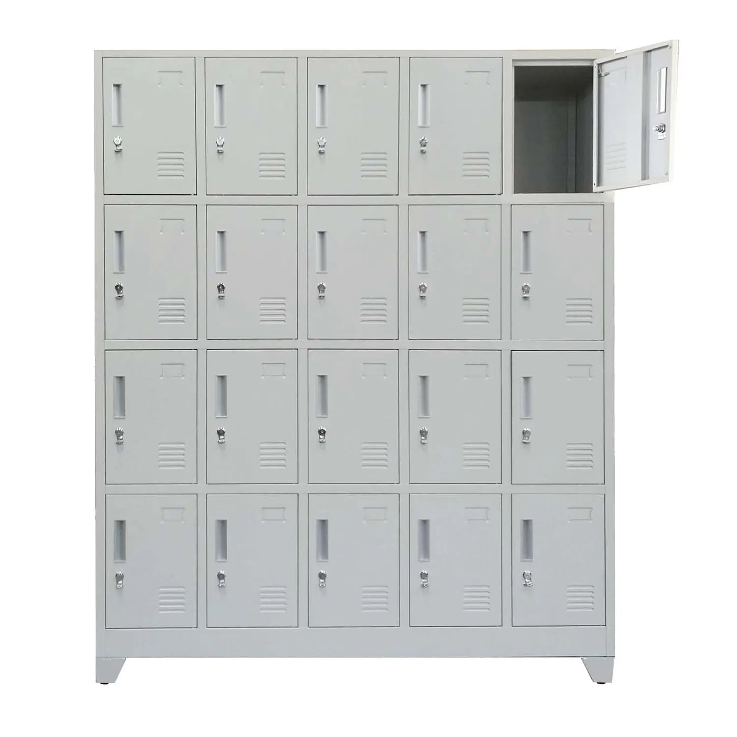 Locker 5 Cuerpos 20 Puertas con Porta Candado