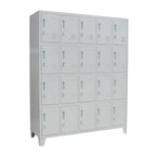 Locker 5 Cuerpos 20 Puertas con Porta Candado