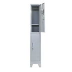 Locker 1 Cuerpo 2 Puertas con Porta Candado