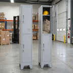 Locker 1 Cuerpo 2 Puertas con Porta Candado