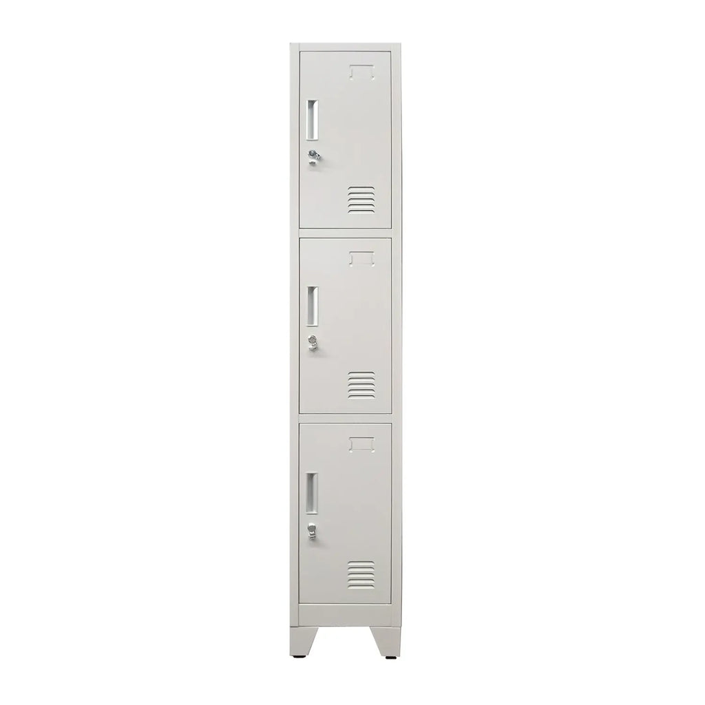 Locker 1 Cuerpo 3 Puertas con Porta Candado