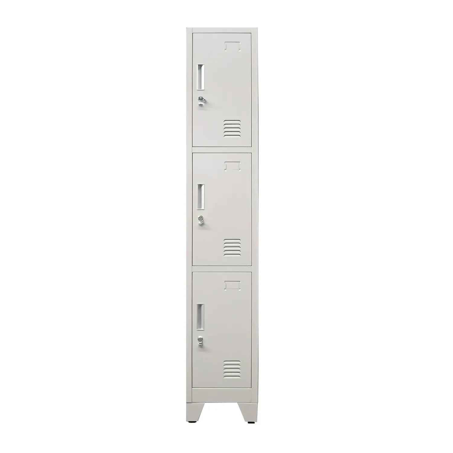 Locker 1 Cuerpo 3 Puertas con Porta Candado