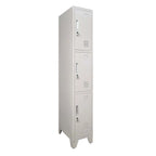Locker 1 Cuerpo 3 Puertas con Porta Candado