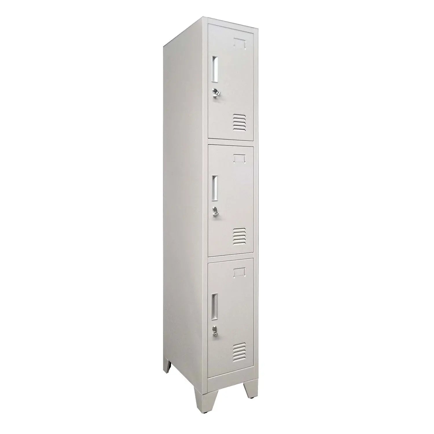 Locker 1 Cuerpo 3 Puertas con Porta Candado