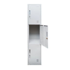 Locker 1 Cuerpo 3 Puertas con Llave