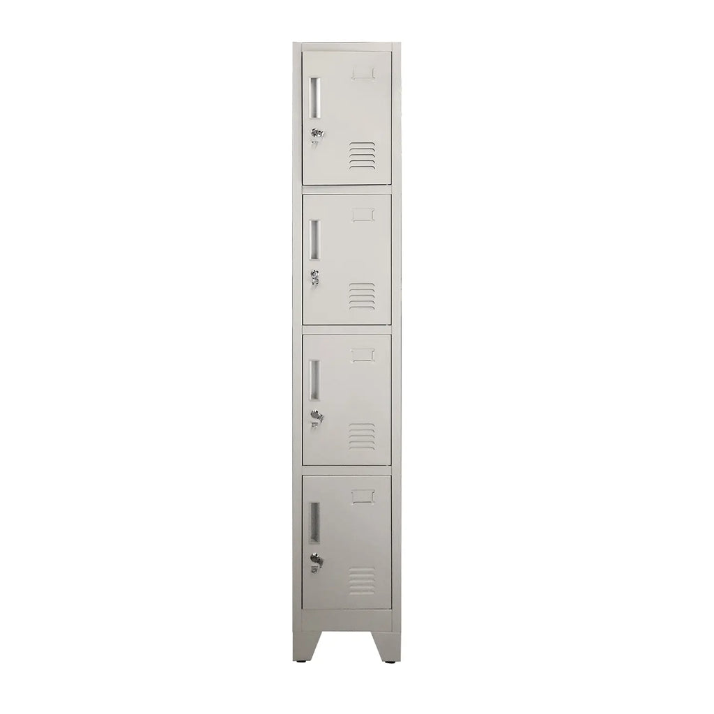 Locker 1 Cuerpo 4 Puertas con Porta Candado