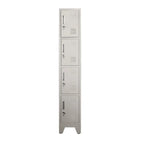Locker 1 Cuerpo 4 Puertas con Porta Candado