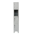 Locker 1 Cuerpo 4 Puertas con Porta Candado