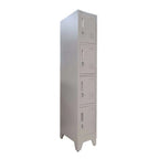 Locker 1 Cuerpo 4 Puertas con Porta Candado