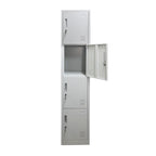 Locker 1 Cuerpo 4 Puertas con Llave