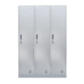 Locker 3 Cuerpos 3 Puertas con Llave