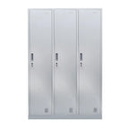 Locker 3 Cuerpos 3 Puertas con Llave