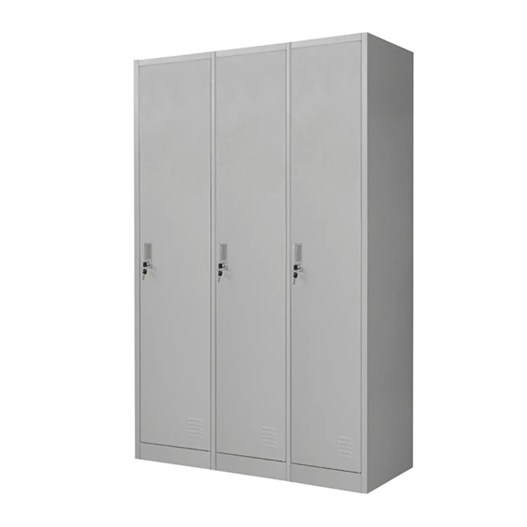 Locker 3 Cuerpos 3 Puertas con Llave