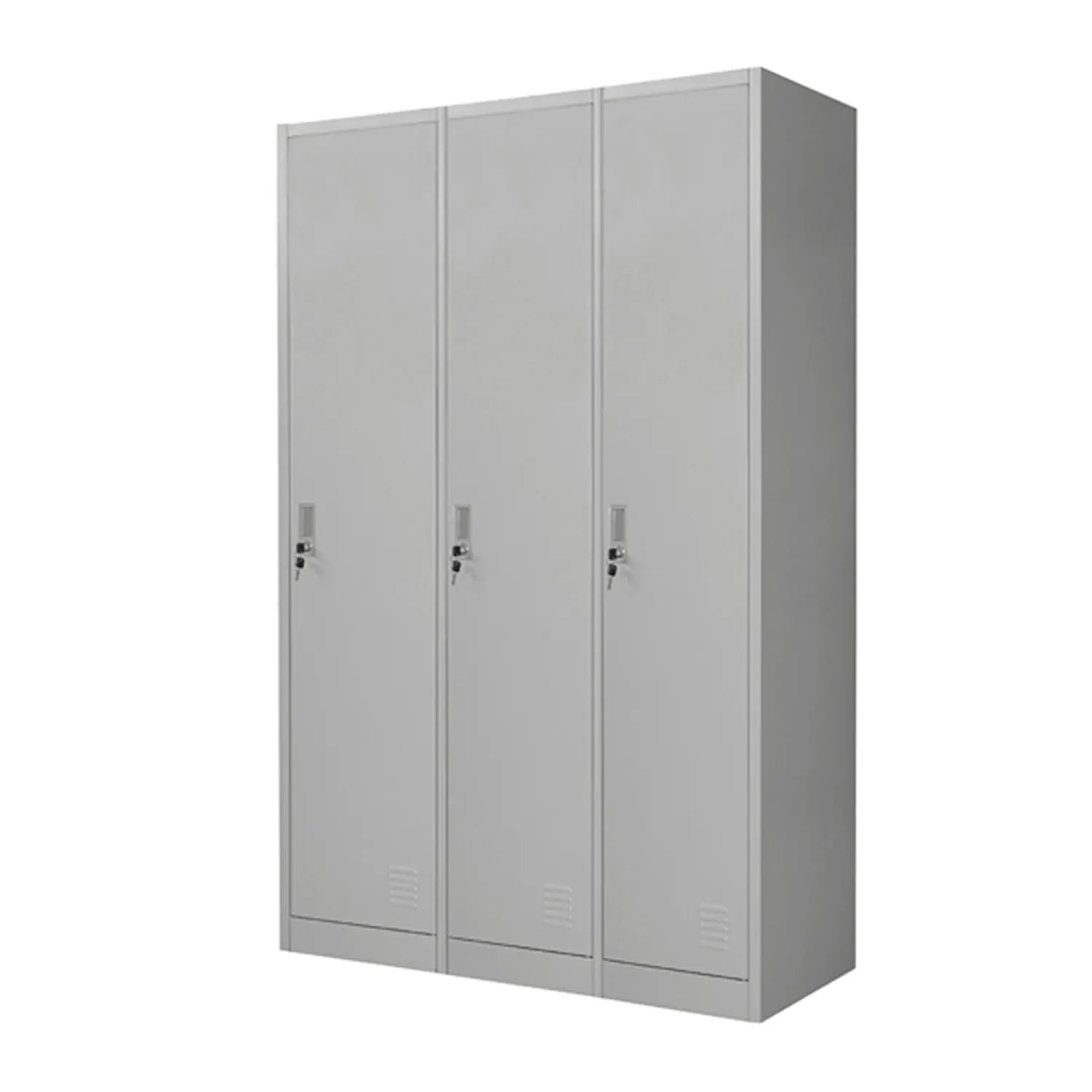 Locker 3 Cuerpos 3 Puertas con Llave