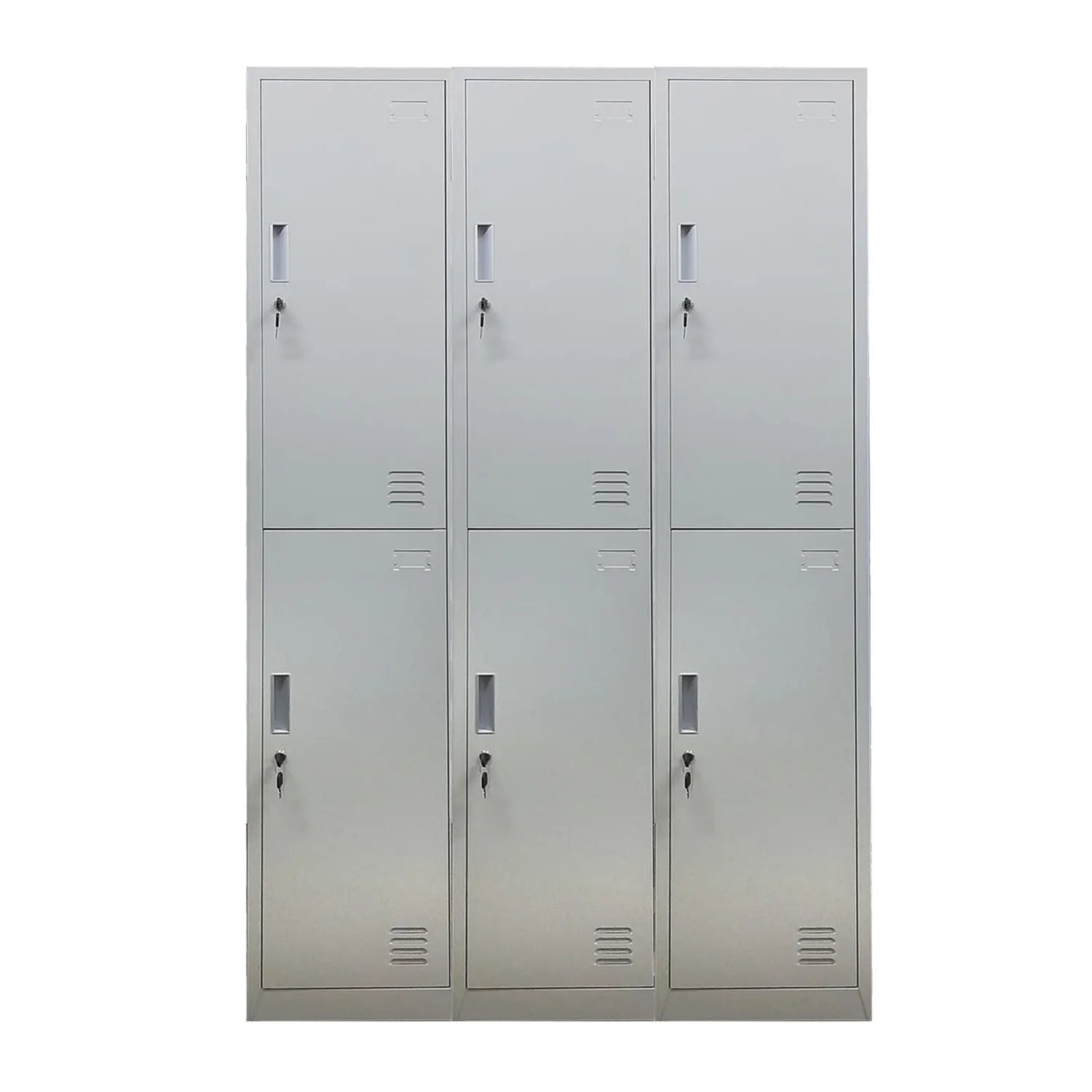 Locker 3 Cuerpos 6 Puertas con Llave