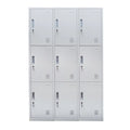 Locker 3 Cuerpos 9 Puertas con Llave