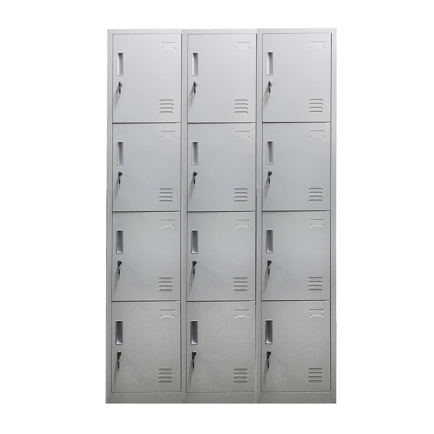 Locker 3 Cuerpos 12 Puertas con Llave