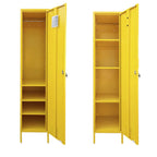 Locker Diseño Amarillo con Llave