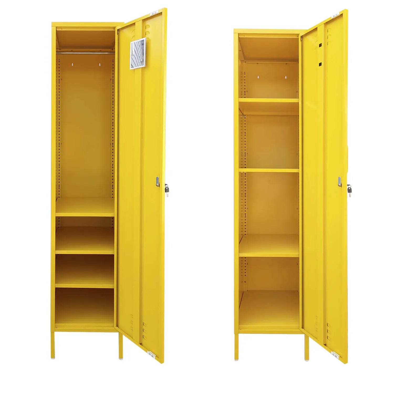 Locker Diseño Amarillo con Llave